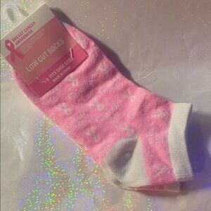 Pink Low Cut Socks